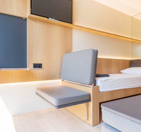 MS Attila Boutique Boatel als schwimmendes Hotel in der Drei-Seen-Region der Schweiz